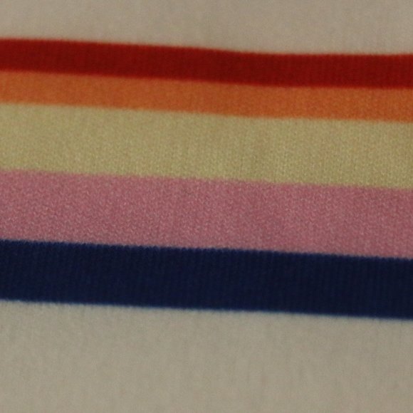 Drop Shoulder Stripe Crop Top - Picture 8 of 8